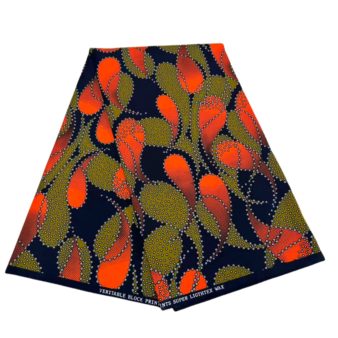 Sewing Geotextile Fabric - Afrikanischer Stoff, 1/3/6 Yards, Ankara-Druck, Wachsstoff