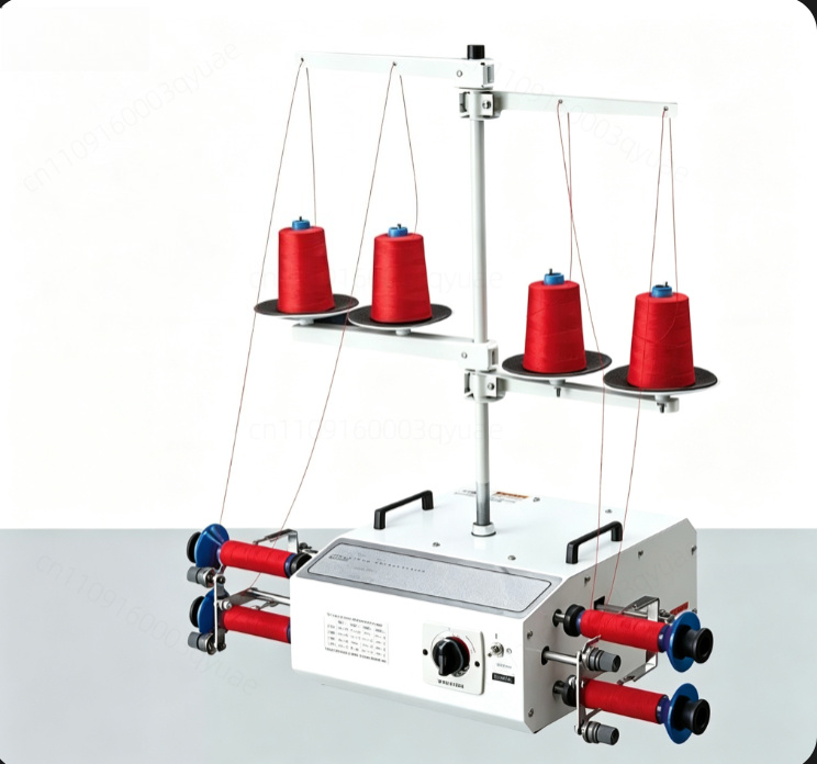 Textile For Sewing - 4-Spulen-Automatische Fadenabtrenn- und Wickelmaschine für Näh-