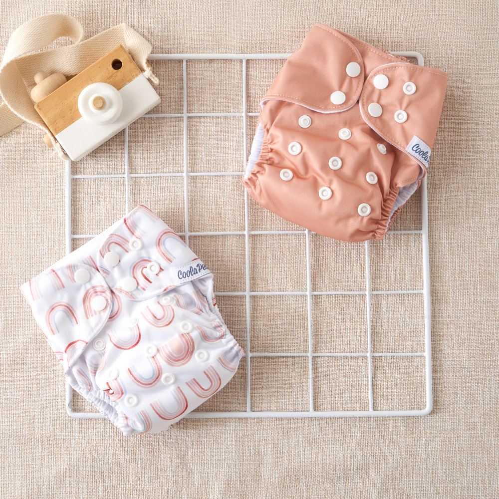 Sewing Recycling - 2 Stück wasserdichte Neugeborenen-Baby windel aus