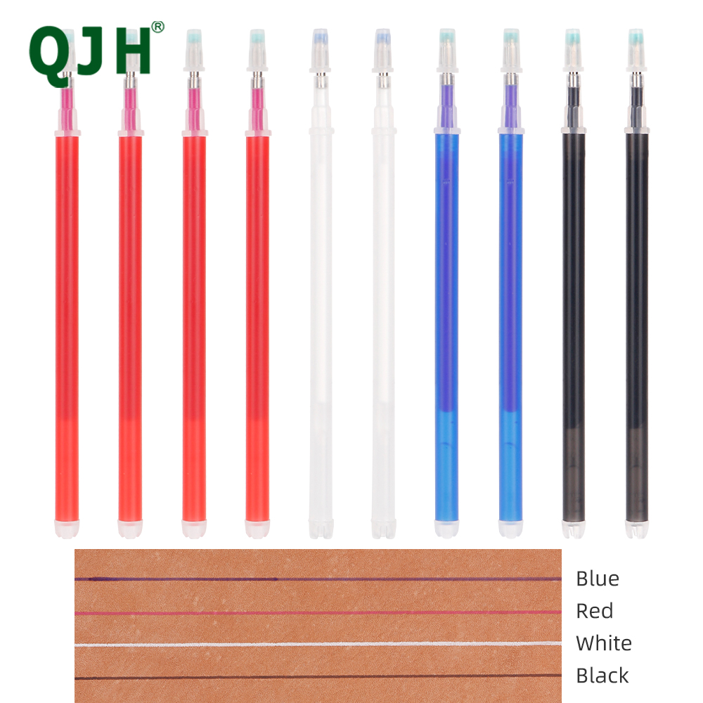 Fabric Marking Pen - 10 Stück wärmelöschbare/wasserlösliche – Stoff-/Ledermarkierungsstifte für