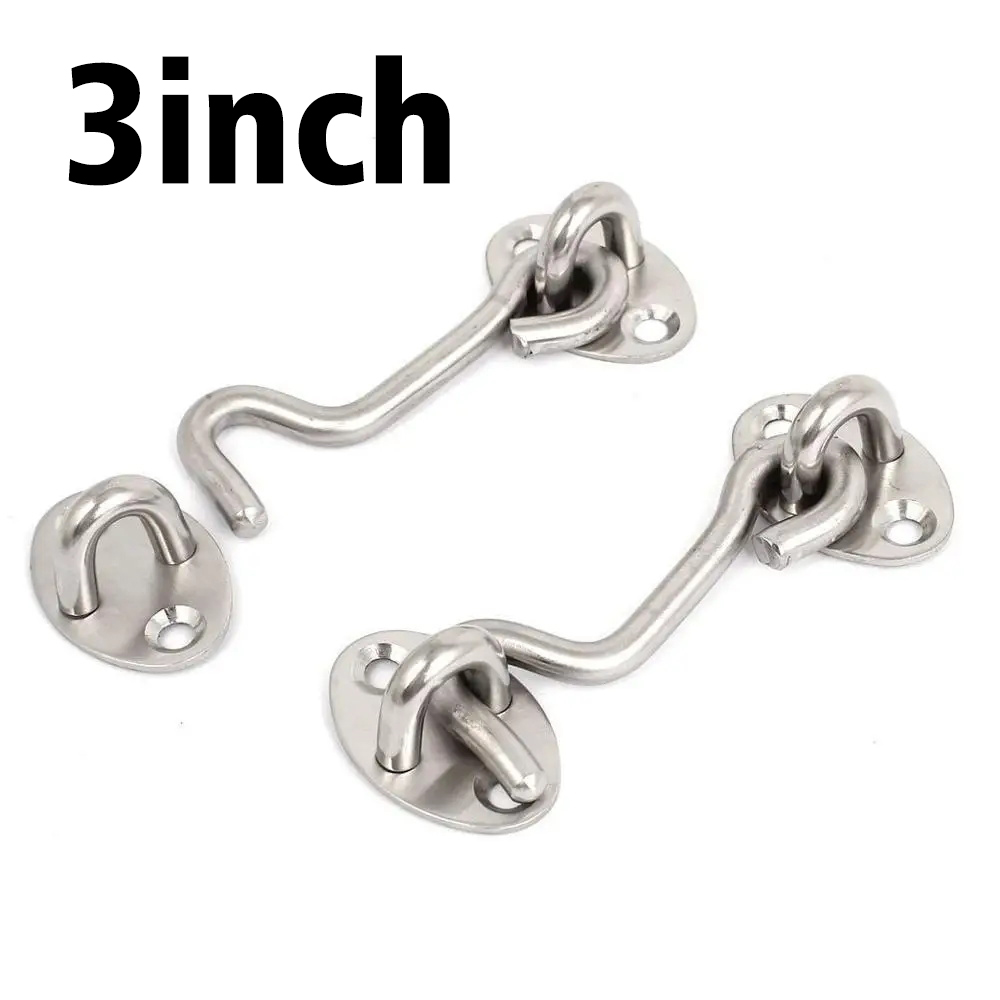 Hook Eye Fastener - 2 Stück Fensterhaken im alten Stil,