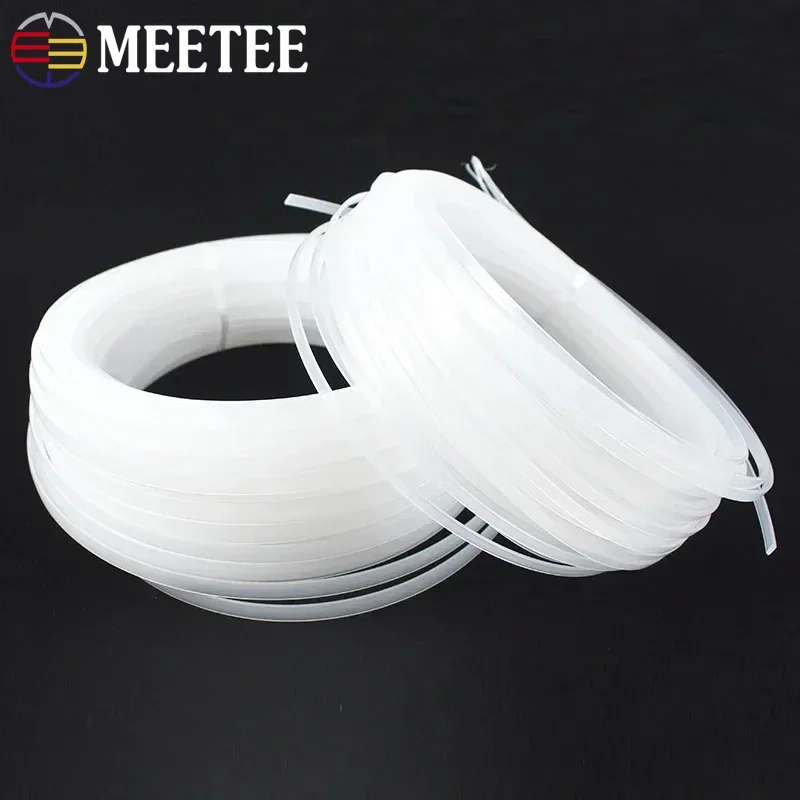 Textile Sewing Support - 10 Meter Meetee 4–12 mm durchsichtiges