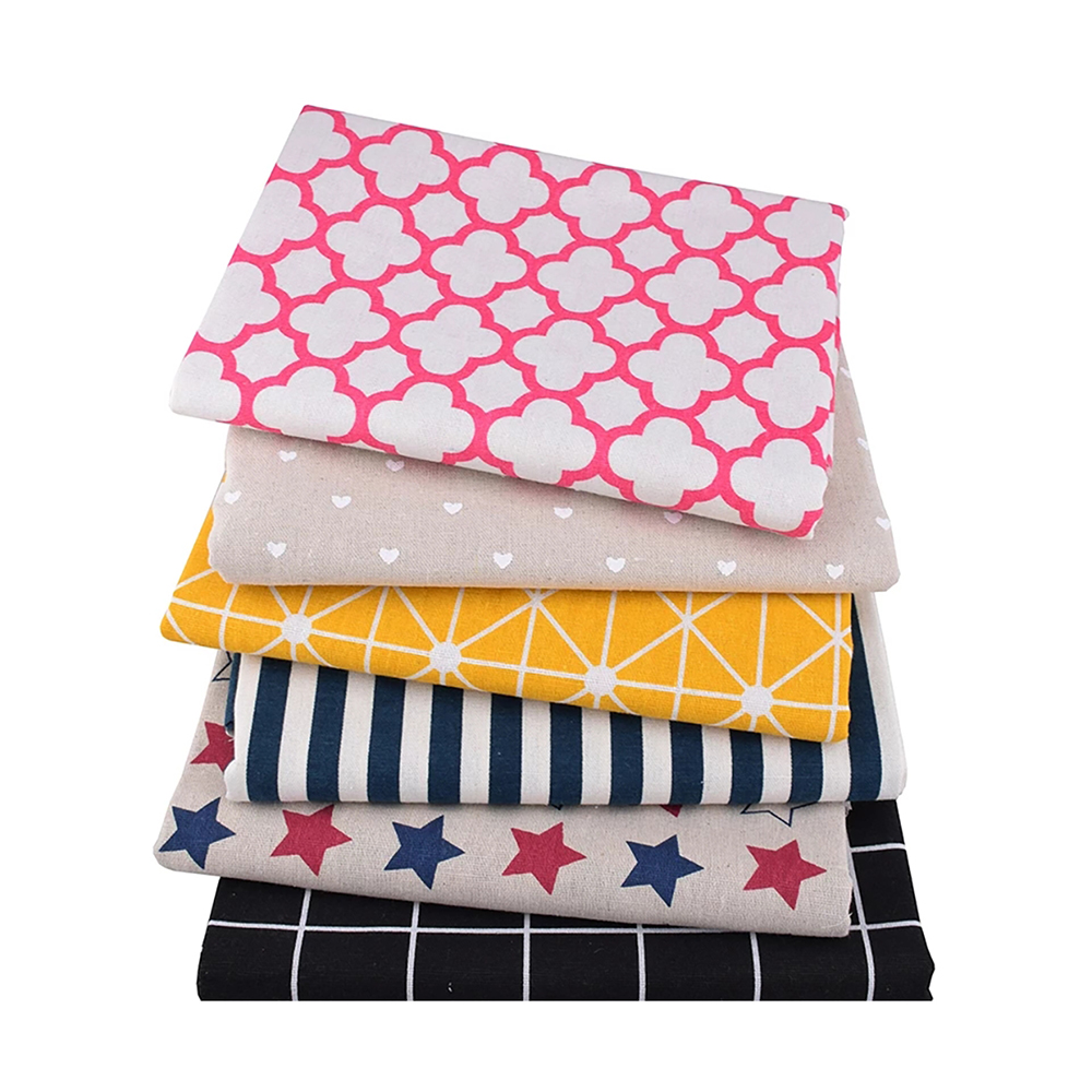 Sewing Geotextile Fabric - Chainho, Bedruckter Baumwoll-Leinen-Stoff, DIY-Näh-Quiltmaterial, Stoff für