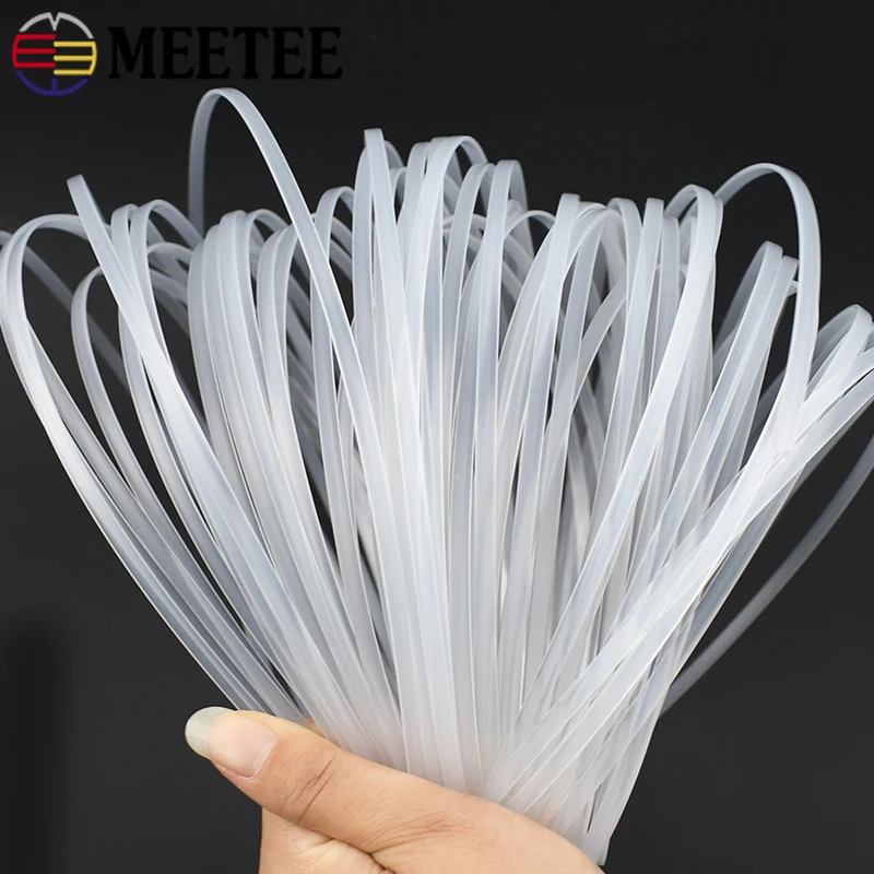 Textile Sewing Support - 10/20M 4-12mm Transparentes Kunststoffband für BH-Korsett