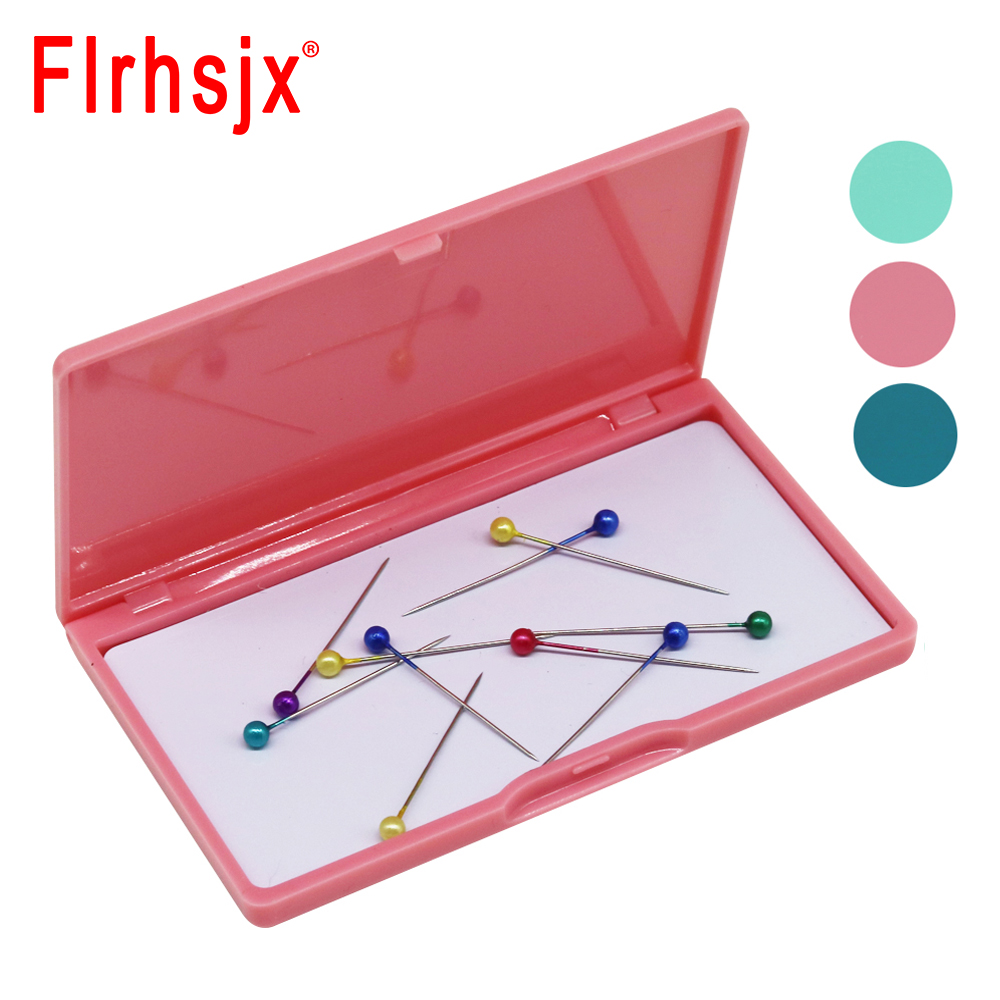 Sewing Pin Cushion - FLRHSJX Magnetischer Nadel-Aufbewahrungskoffer, rechteckig, Nähnadelhalter, Nadelkissen-Koffer,