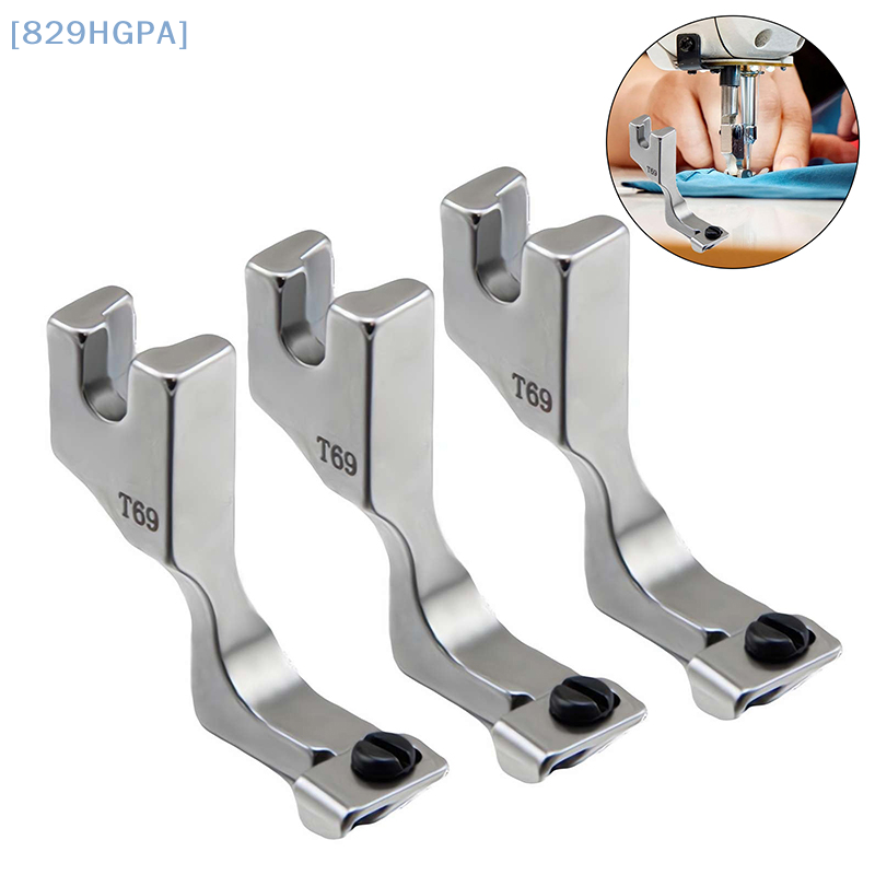 Sewing Machine Needle - 【HGPA】T69 Verstellbarer, unsichtbarer Reißverschluss-Nähfuß, einseitige Reißverschlussfüße