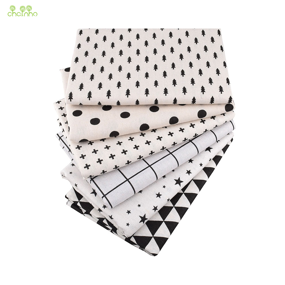 Sewing Geotextile Fabric - Chainho, bedruckter Baumwoll-Leinen-Stoff, DIY-Näh- und Quiltmaterial,