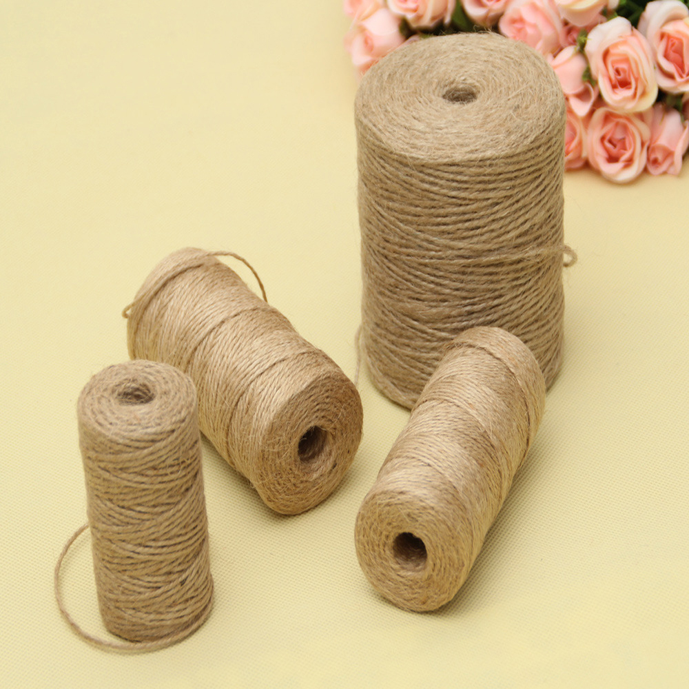 Vintage Sewing Textile - 50/80/100 Meter natürliche Vintage Jute Seil