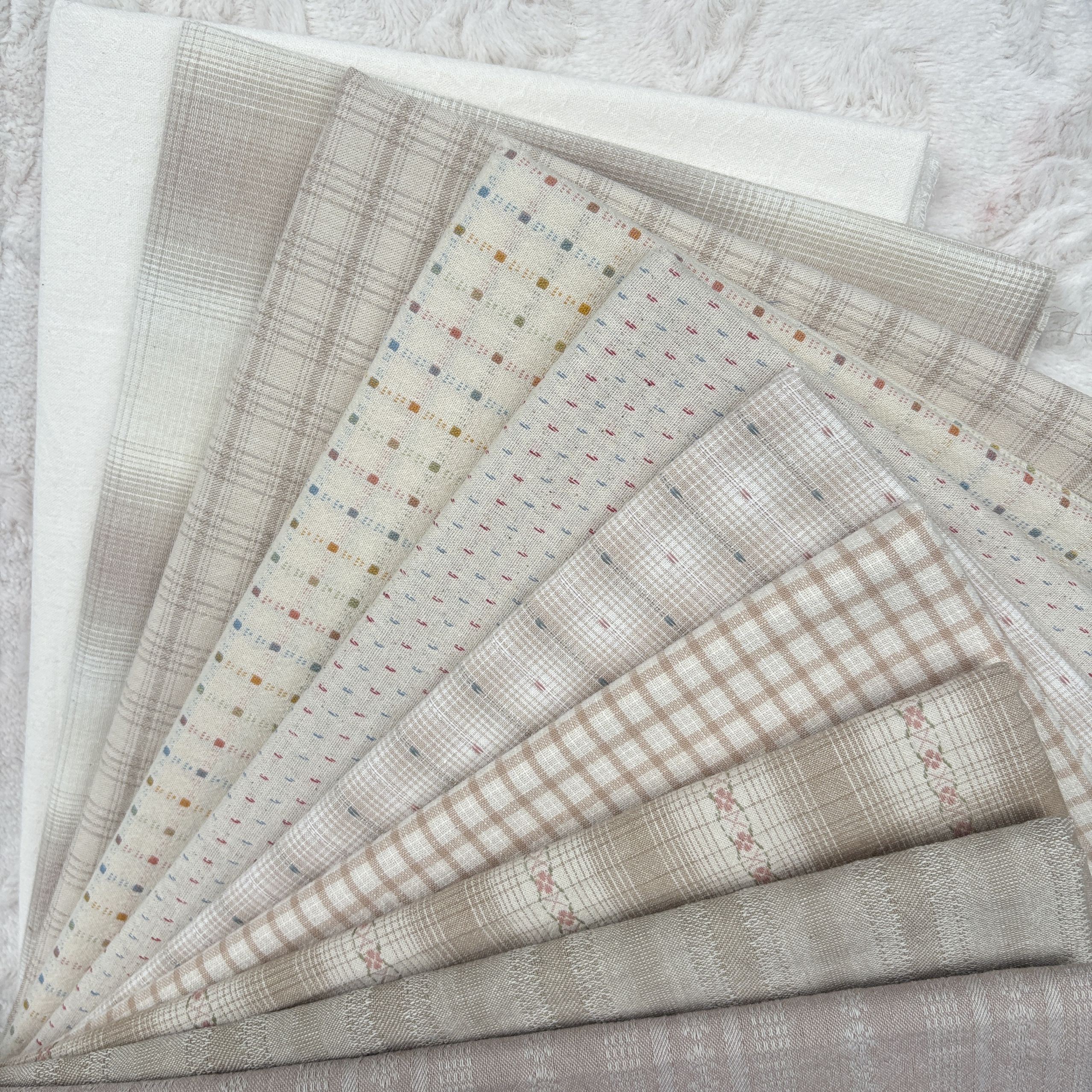 Sewing Geotextile Fabric - Japanischer garngefärbter Baumwollstoff, DIY handgemachte Tasche,
