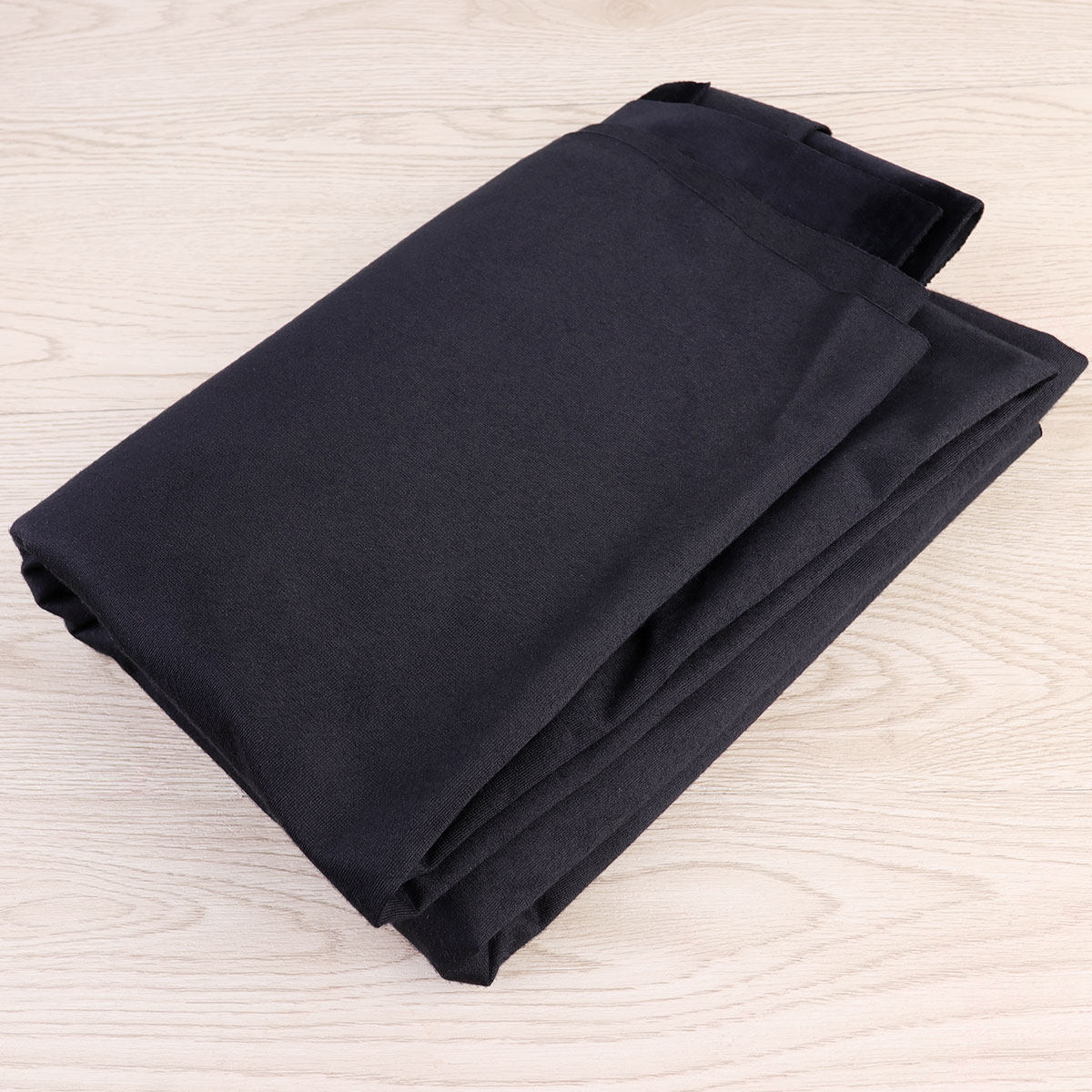 Textile For Sewing - Schwarzer einseitiger Flanellstoff, robust, für DIY-Sofas,