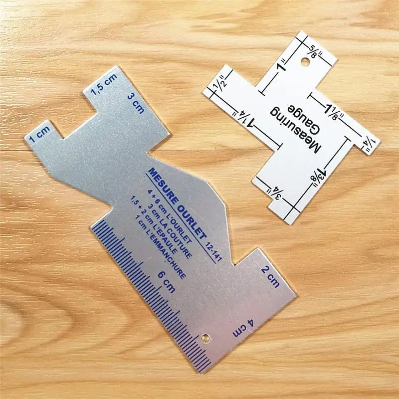 Fabric Marking Pen - Stoffmarker, Schneiderkreide und Metall, Nähen, Messlehre,