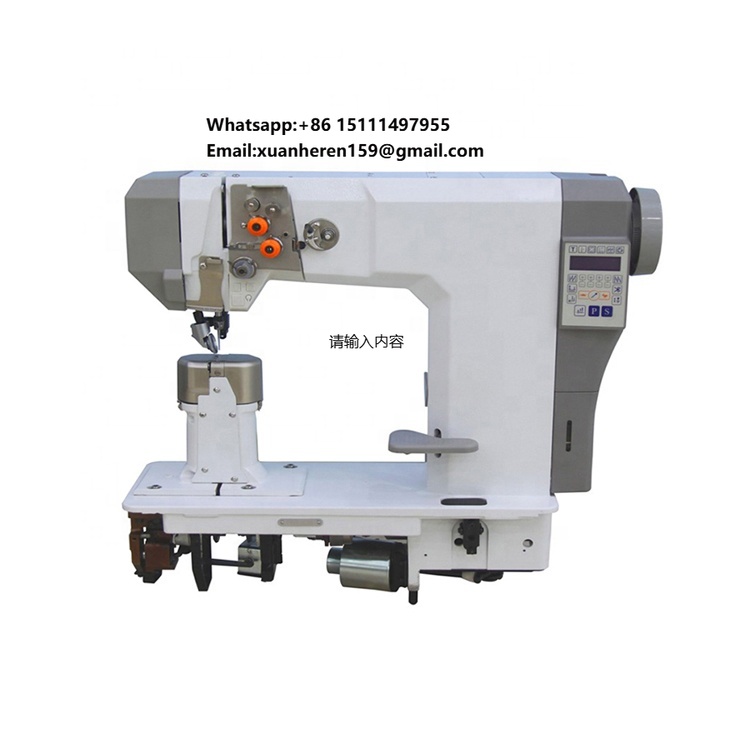 Sewing Machine Needle - SOGUTECH Doppelnadel-Steppstichmaschine mit Säulenbett und Direktantrieb