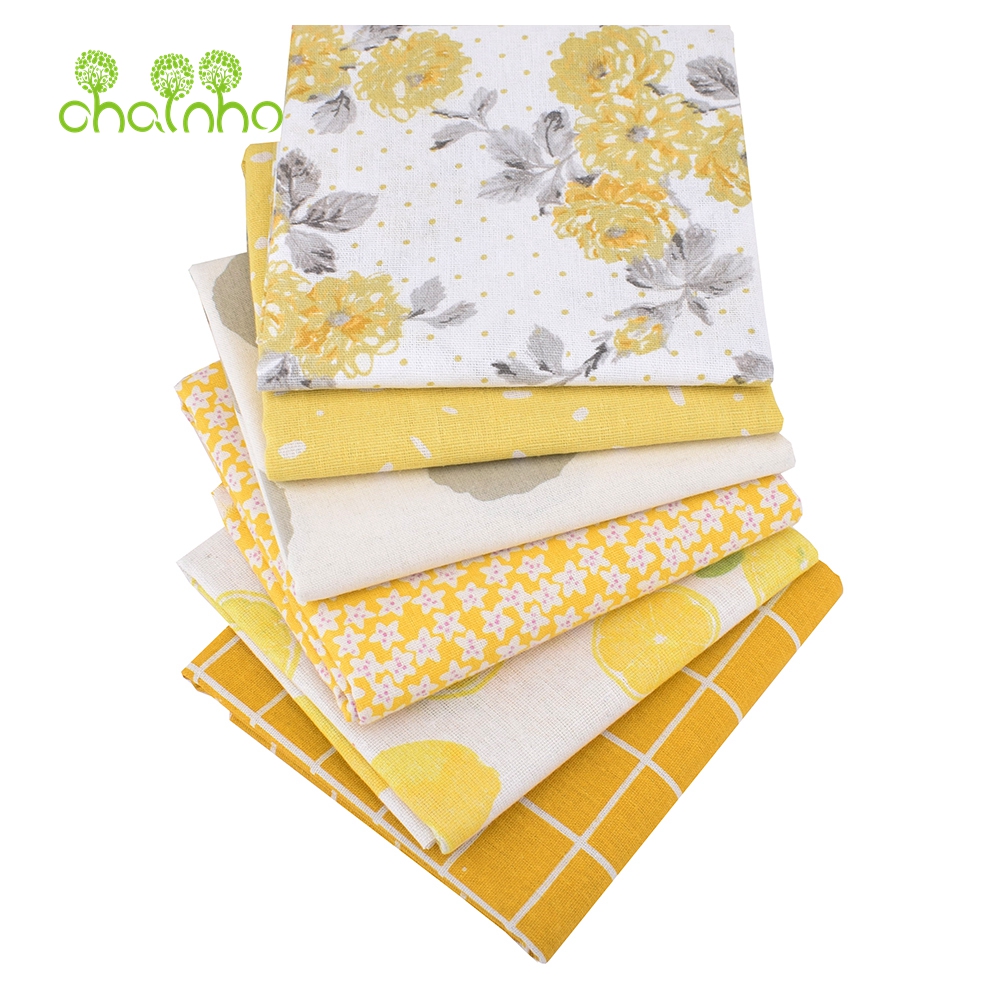 Sewing Geotextile Fabric - Chainho, Bedruckter Baumwoll-Leinen-Stoff, DIY-Näh-Quiltmaterial, Stoff für