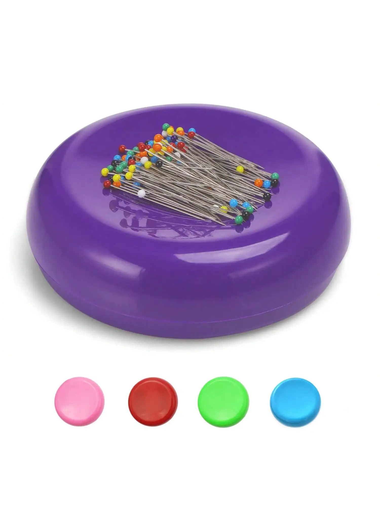 Sewing Pin Cushion - 1 Stück magnetisches Nadelkissen, rundes magnetisches