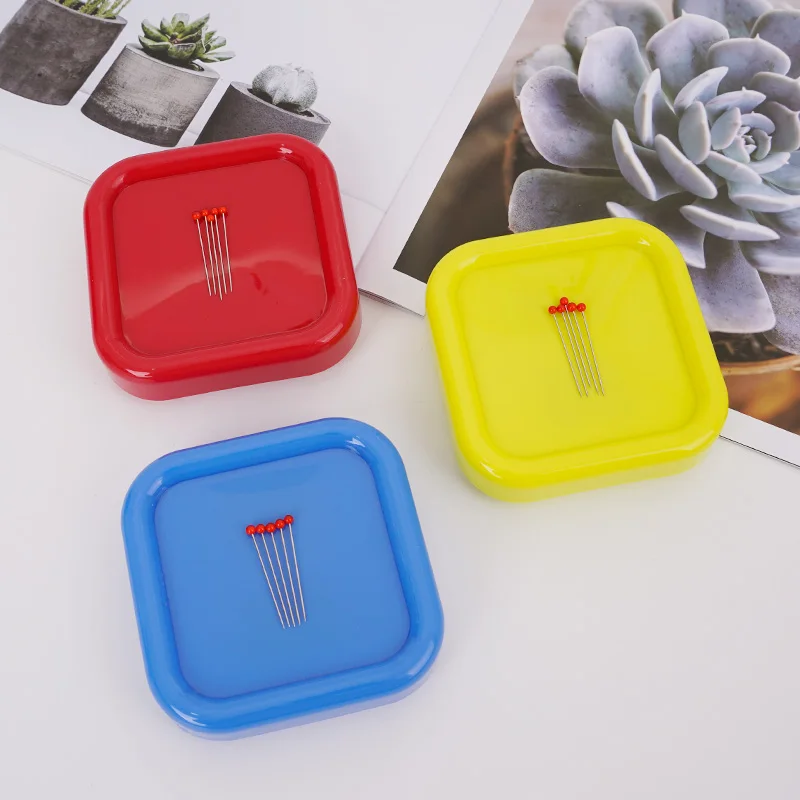 Sewing Pin Cushion - Farbe Quadrat Magnetische Nadel Positionierung Nadel