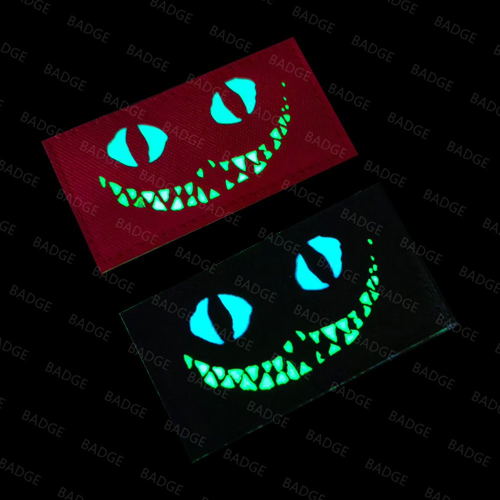 Im Dunkeln leuchtende Patches, – Hook Eye Fastener Bewertung und Preis