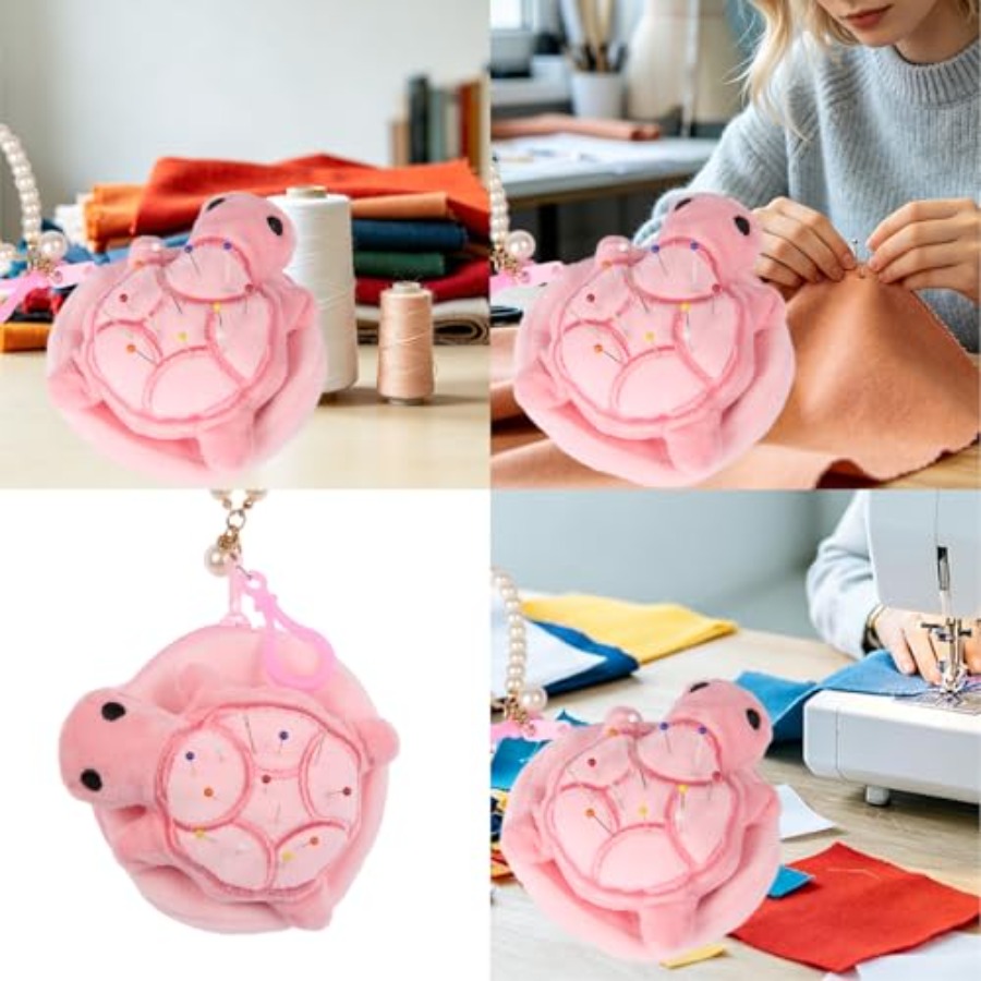 Nadelkissen in Schildkrötenfor – Sewing Pin Cushion Bewertung und Preis