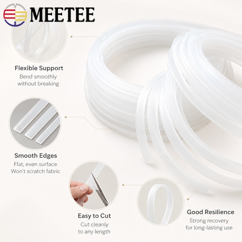 20M 4-12mm Transparentes PP-Ku – Textile Sewing Support Bewertung und Preis