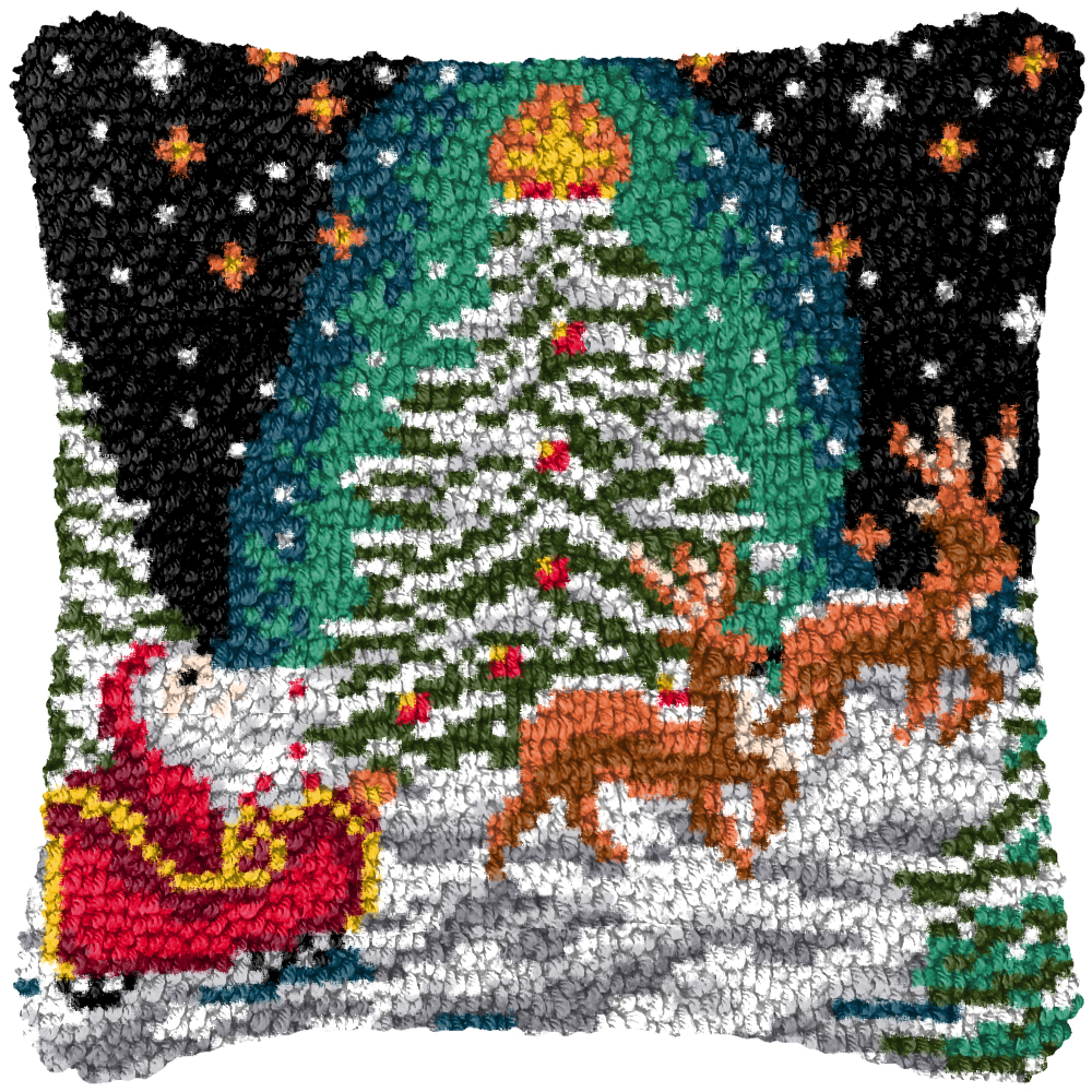 Weihnachten Knüpfhaken Kits Sm – Sewing Pin Cushion Bewertung und Preis