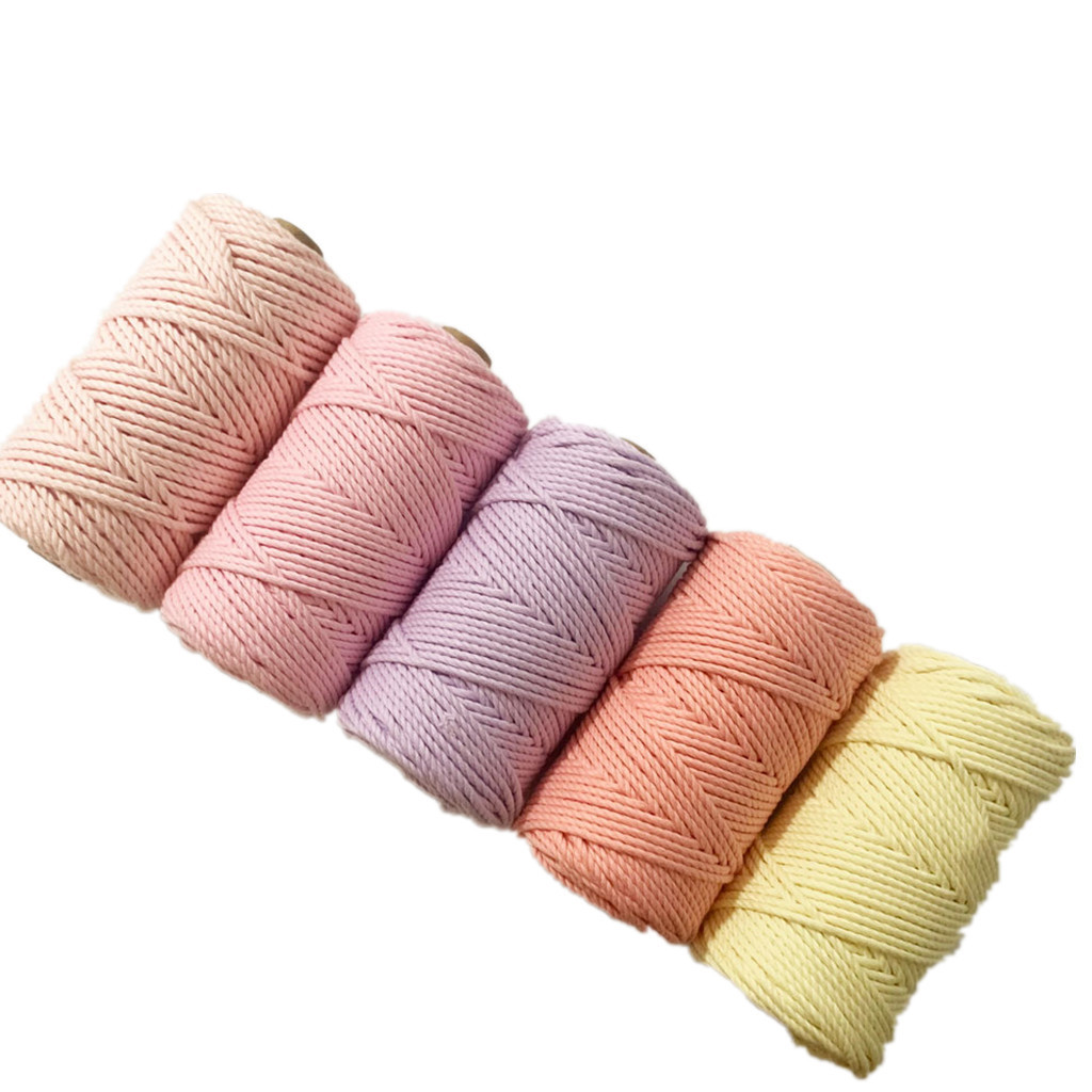 Makramee-Baumwoll seil faden f – Sewing Recycling Bewertung und Preis