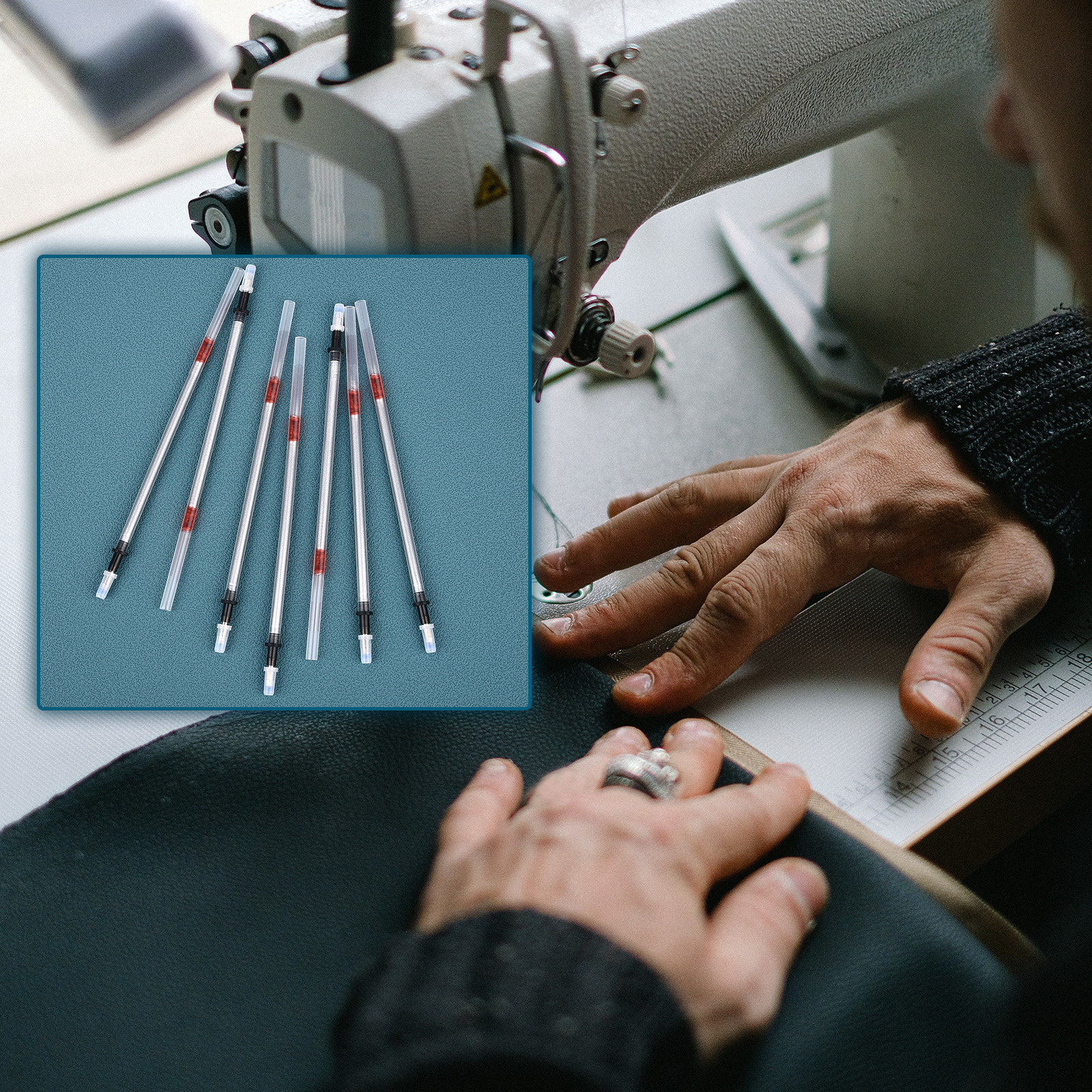 5/10/20Pcs Leder Ritzen Nachfü – Fabric Marking Pen Bewertung und Preis