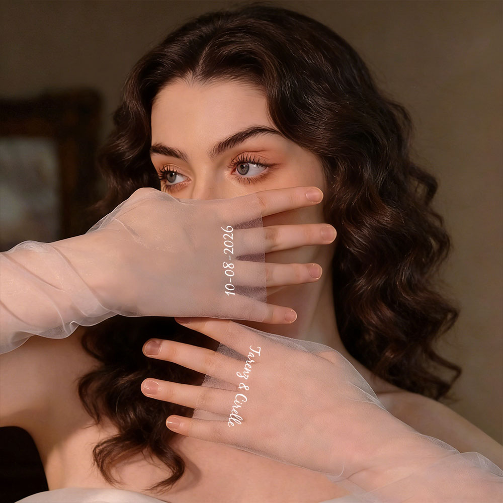 Personalisierte lange Brauthan – Textile For Sewing Bewertung und Preis