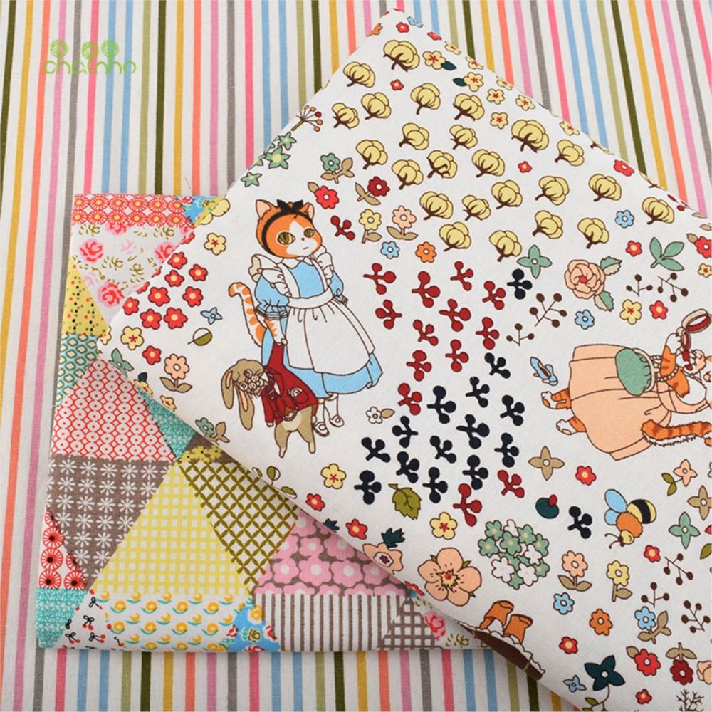Chainho, bedruckter Baumwoll-L – Sewing Geotextile Fabric Bewertung und Preis
