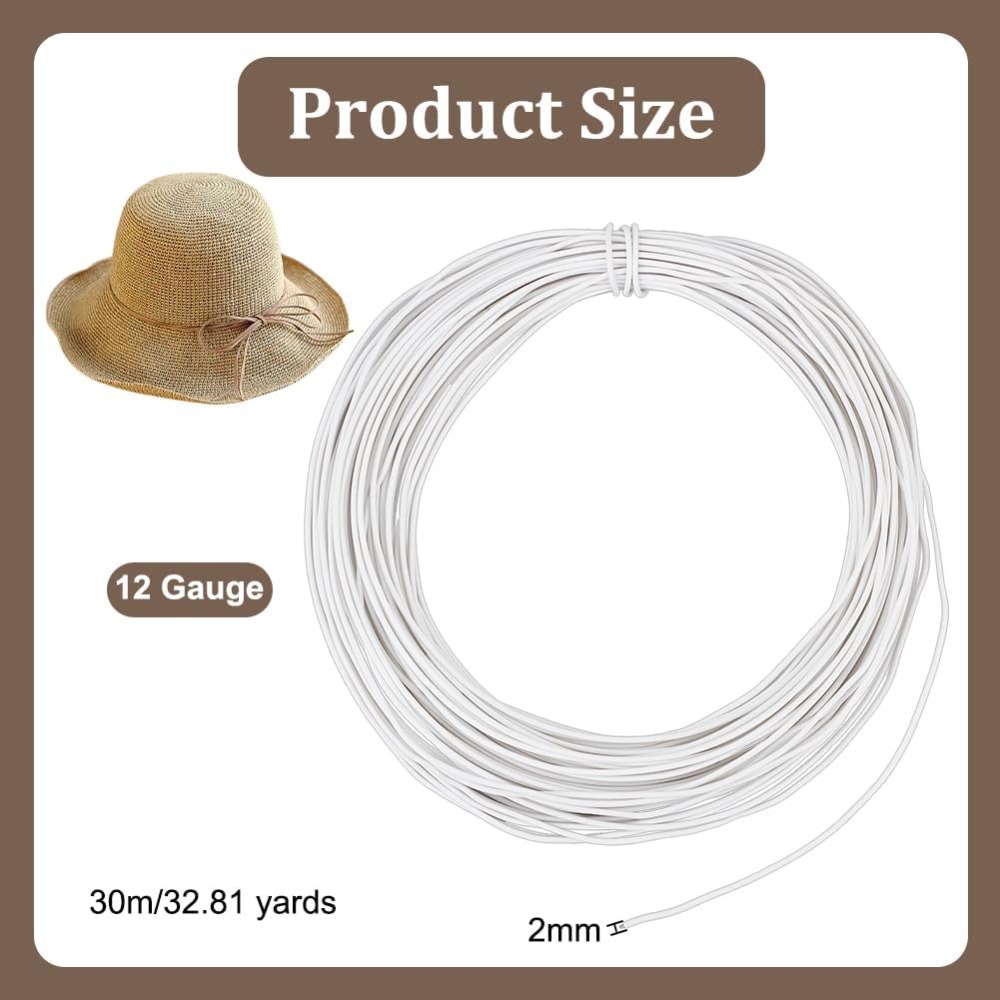 30 m weißer Millinery-Draht, 2 – Sewing Kit Bewertung und Preis