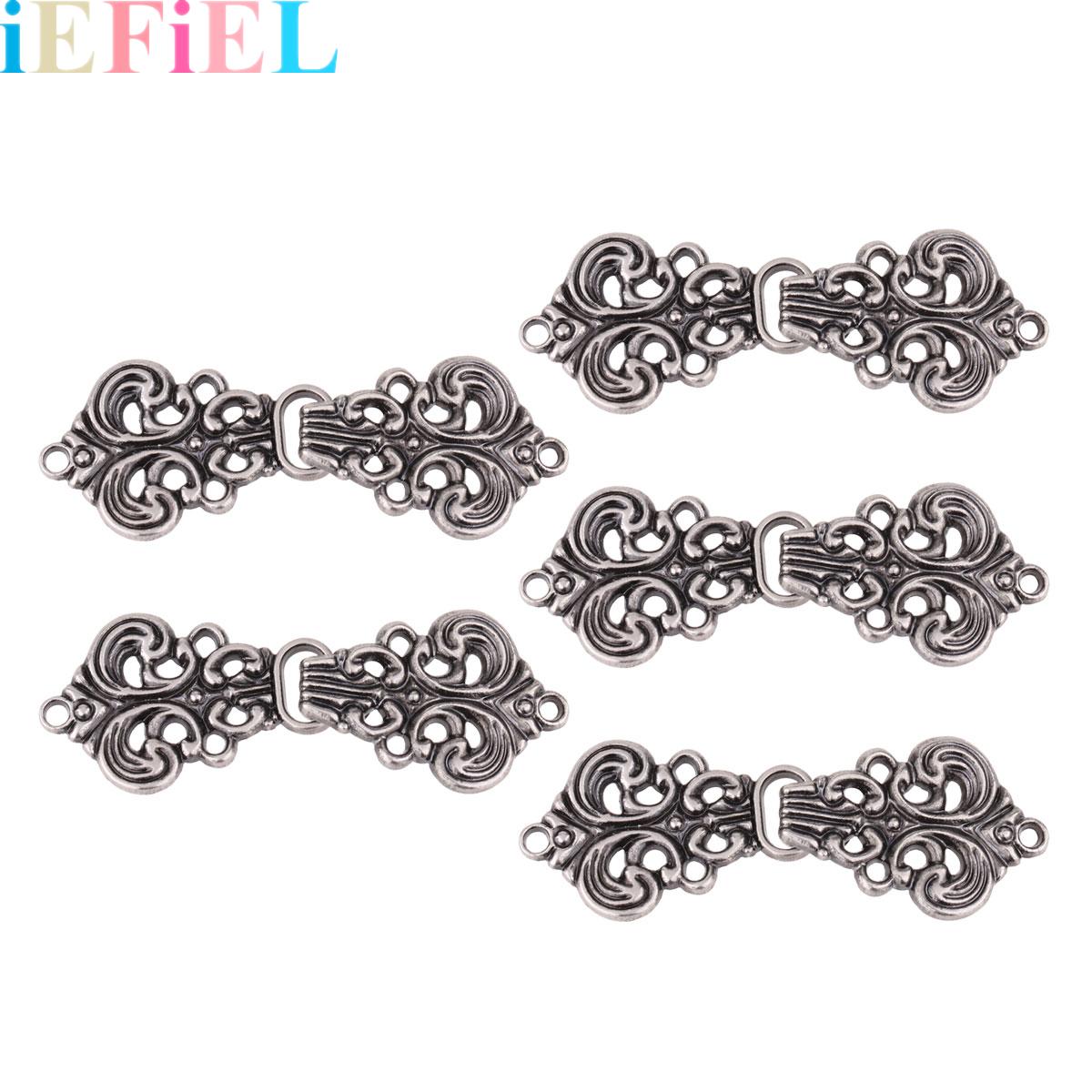 5 Paar dekorative Knöpfe mit W – Hook Eye Fastener Bewertung und Preis