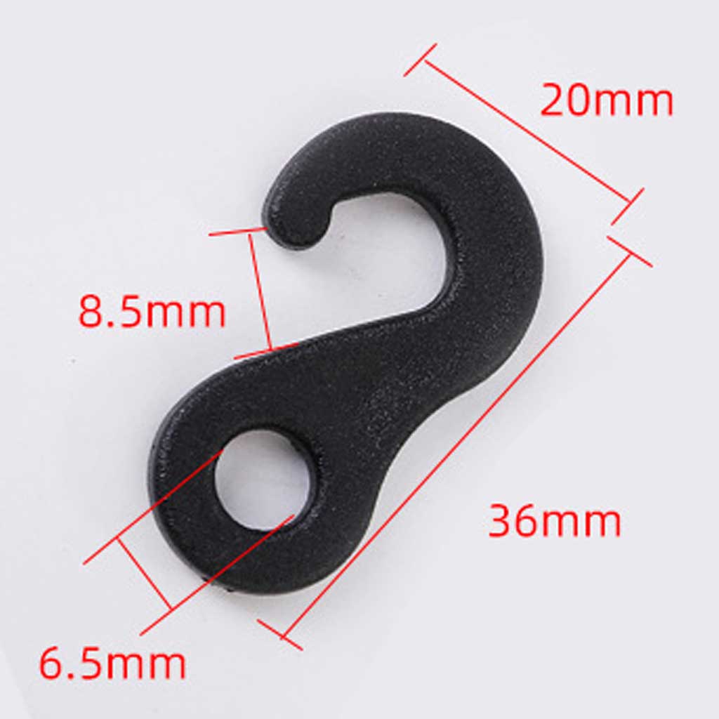 30/50/100 Stücke Kunststoff Au – Hook Eye Fastener Bewertung und Preis