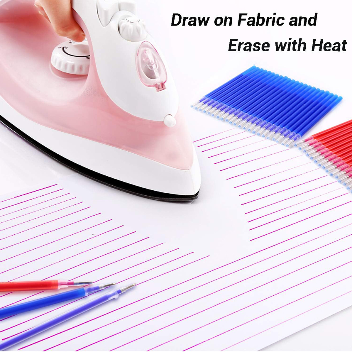 Weiße, wärme löschbare Stoffma – Fabric Marking Pen Bewertung und Preis
