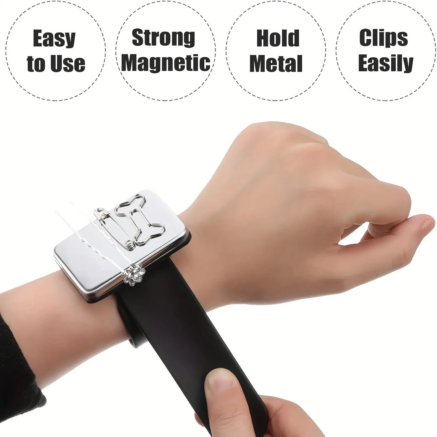 Magnetisches Handgelenk-Nähkis – Sewing Pin Cushion Bewertung und Preis