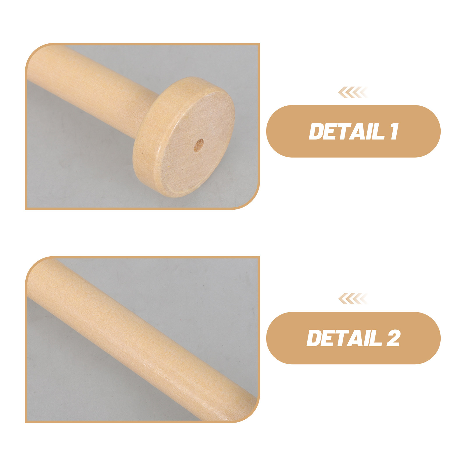 5 Stück Holzspulen, natürliche – Textile For Sewing Bewertung und Preis