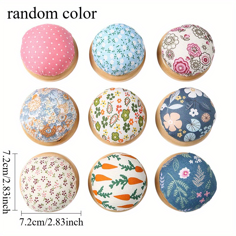 1Pc Ramdon Farbe Holz Stehen T – Sewing Pin Cushion Bewertung und Preis