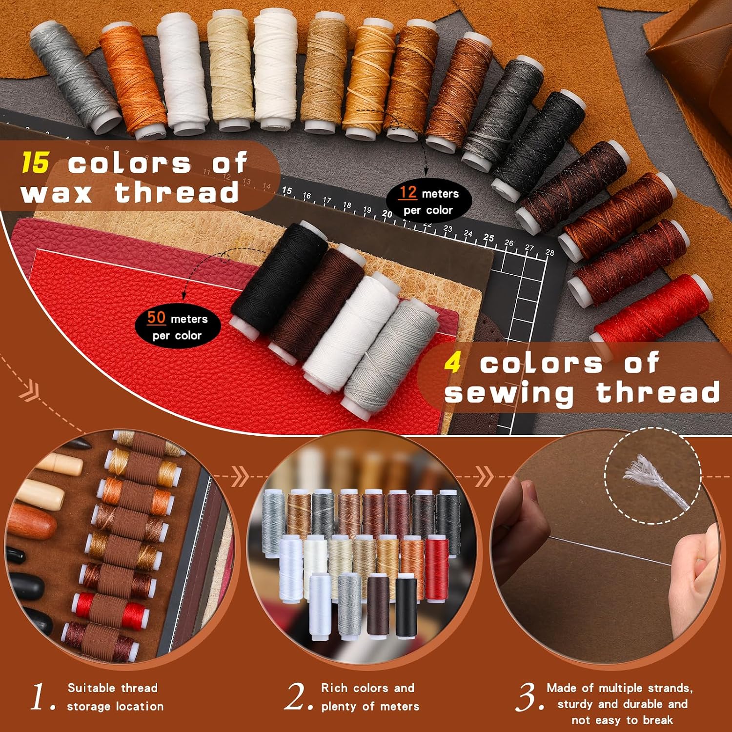 Lederbearbeitungs-Set mit Werk – Sewing Kit Bewertung und Preis