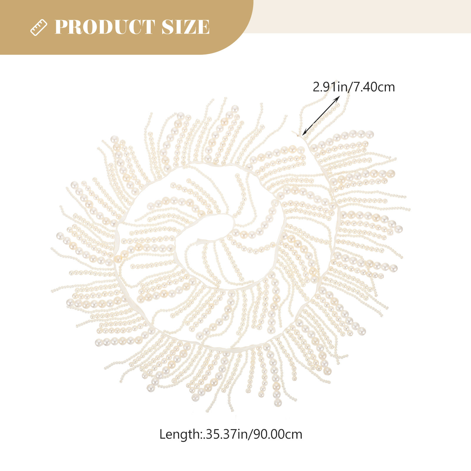 Kleidungs-Perlendekoration Zar – Textile For Sewing Bewertung und Preis