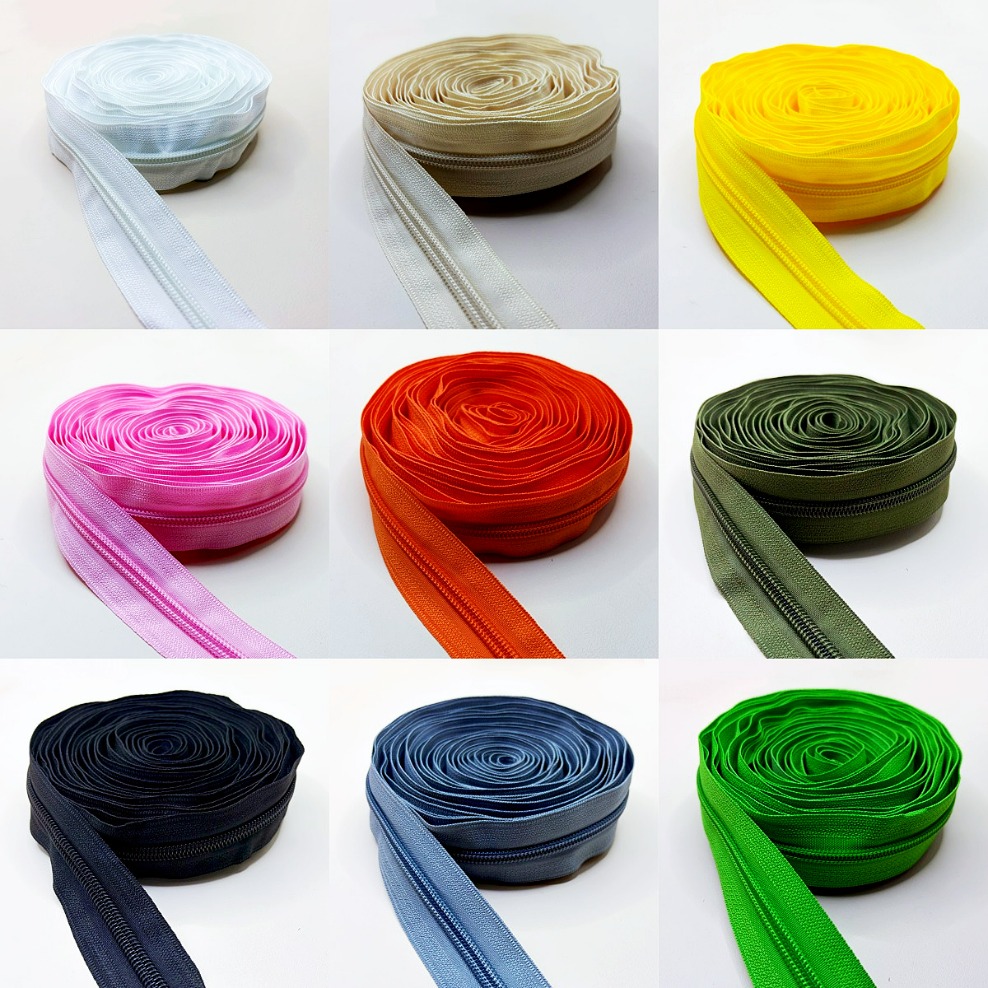 5/10/50M 5 #   Nylon-Reißversc – Textile Sewing Factory Bewertung und Preis
