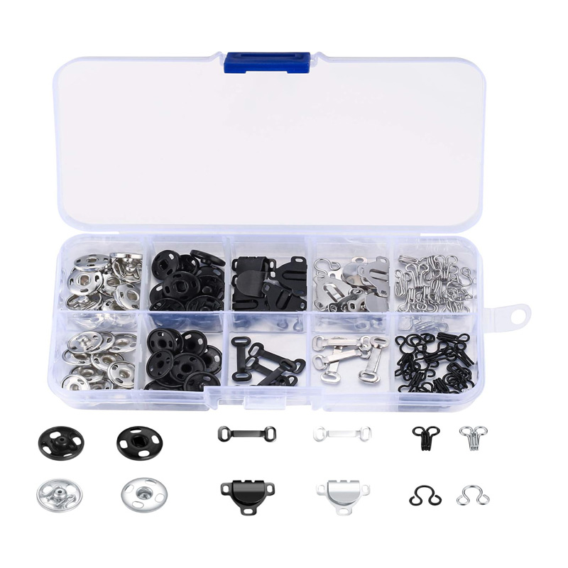 100-teiliges Näh-Haken-und-Öse – Hook Eye Fastener Bewertung und Preis