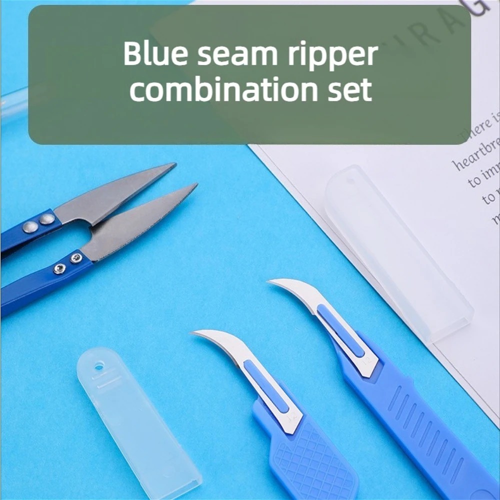 Blaues Nähset 5-teilig mit Fad – Sewing Kit Bewertung und Preis