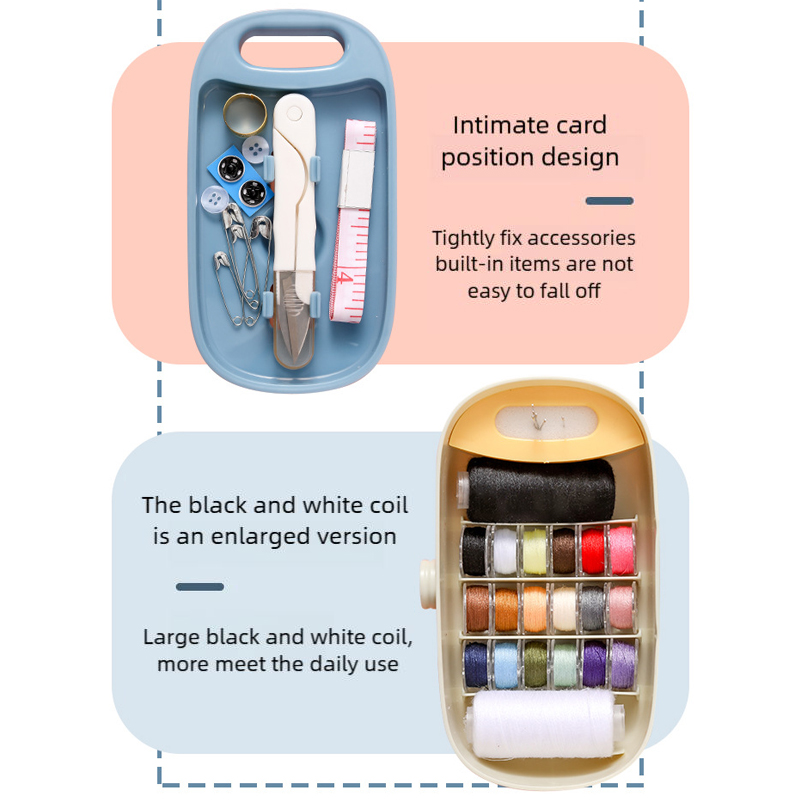 Nähset, Nähbox aus Kunststoff, – Sewing Kit Bewertung und Preis