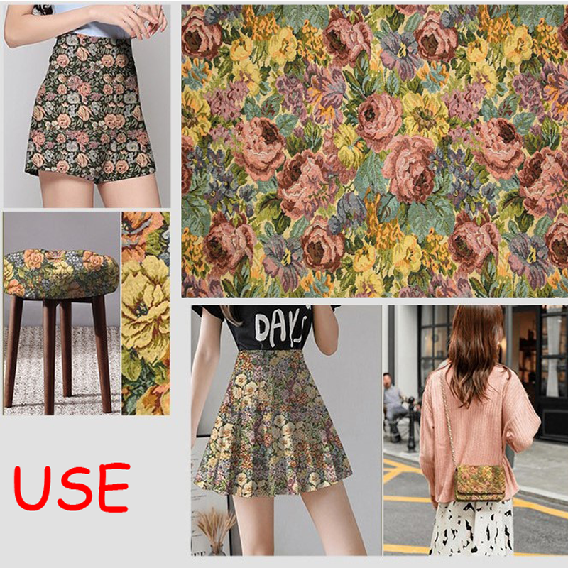 150 x 50 cm Vintage-Rockstoff  – Vintage Sewing Textile Bewertung und Preis