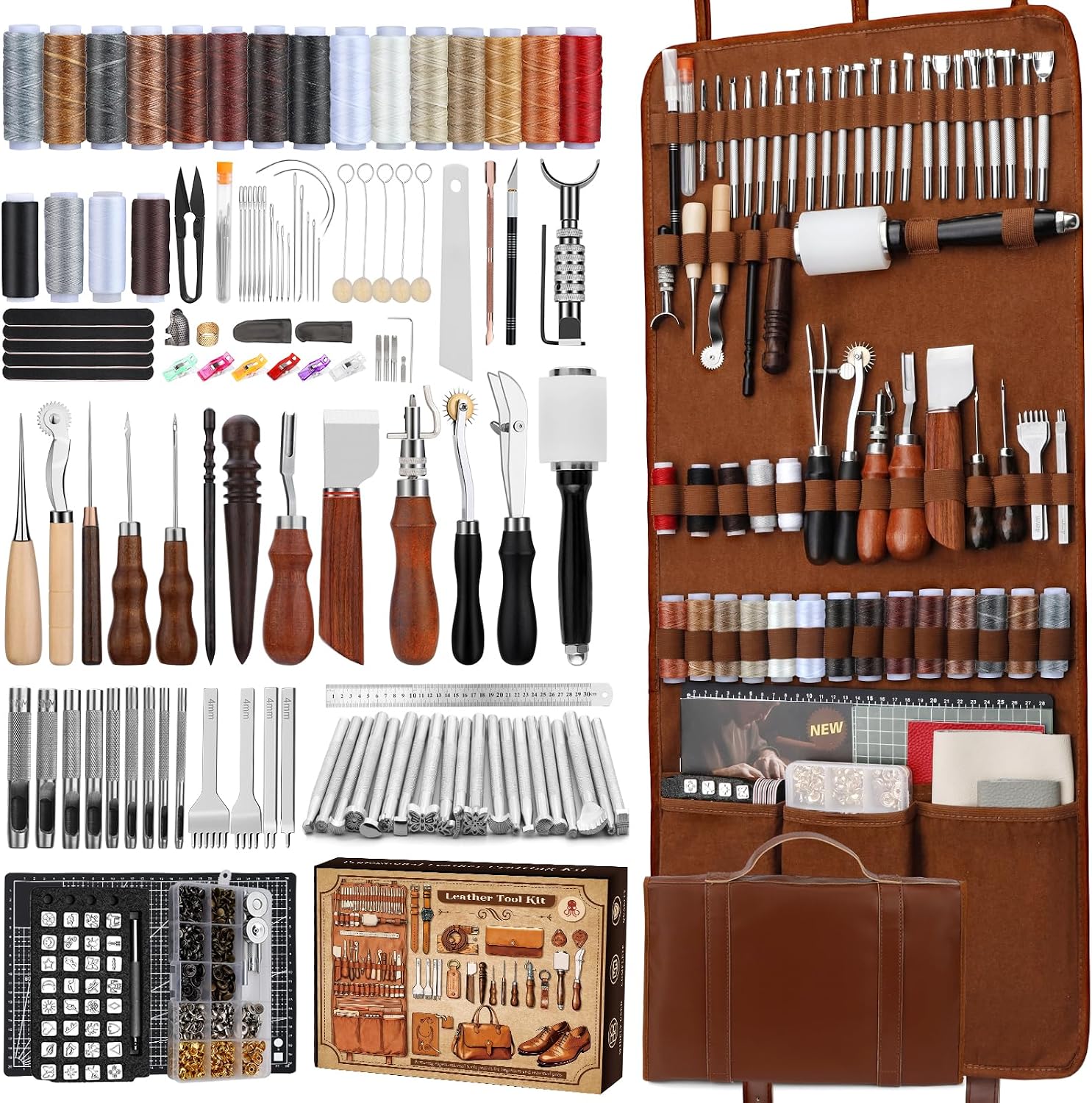 Lederbearbeitungs-Set, Lederwe – Sewing Kit Bewertung und Preis