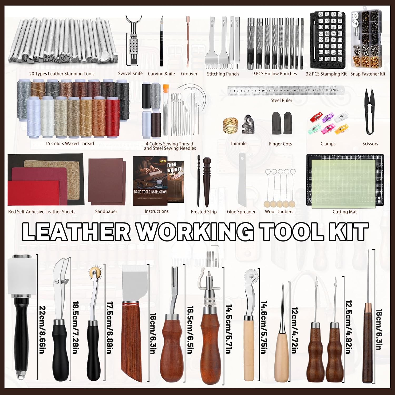 Lederbearbeitungs-Set, Lederwe – Sewing Kit Bewertung und Preis