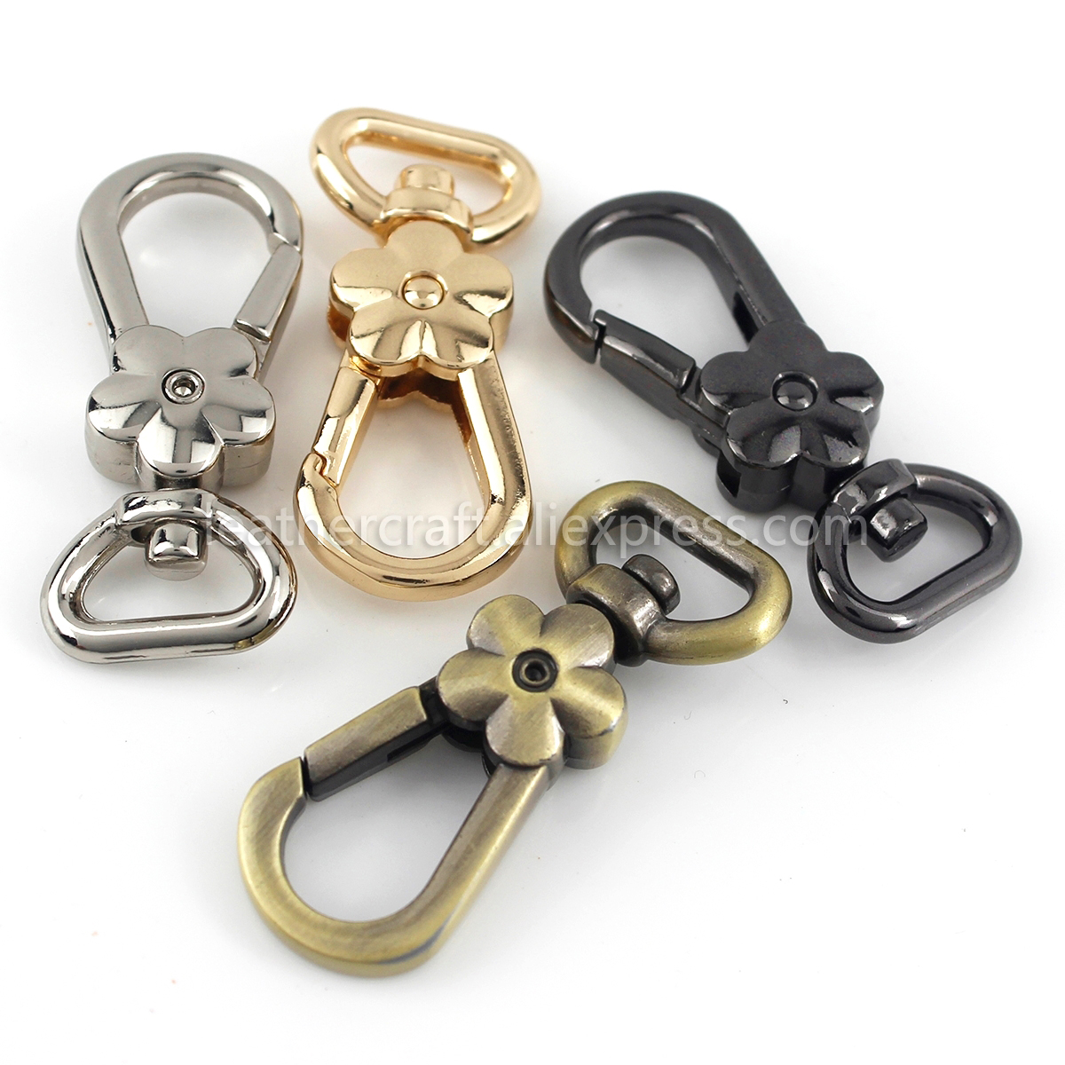 1x Metall Blume Form Swivel Au – Hook Eye Fastener Bewertung und Preis