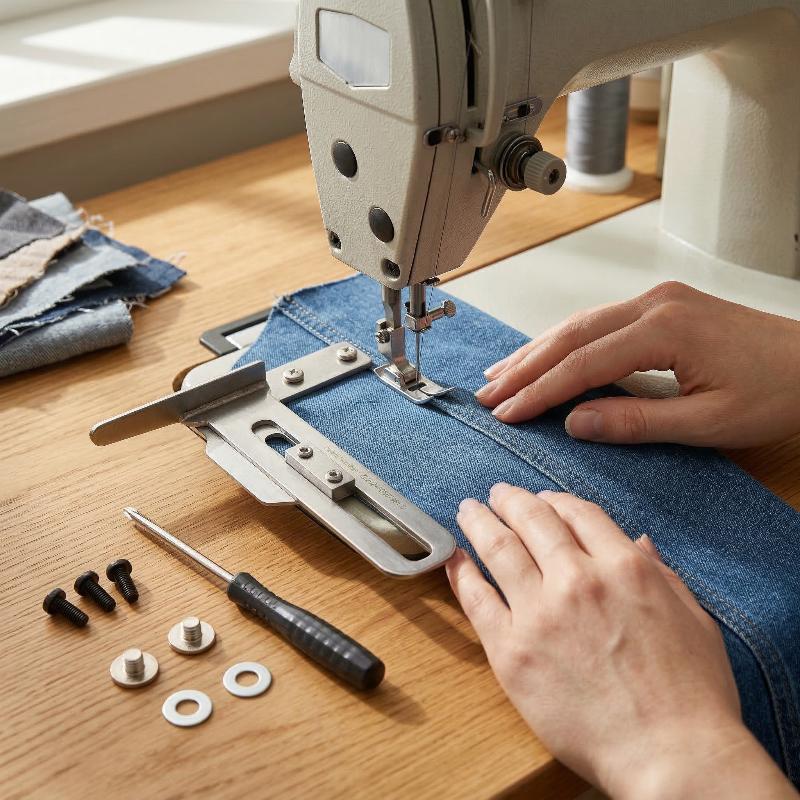 Dreinadel-Fünf-Faden-Zickzack- – Textile For Sewing Bewertung und Preis