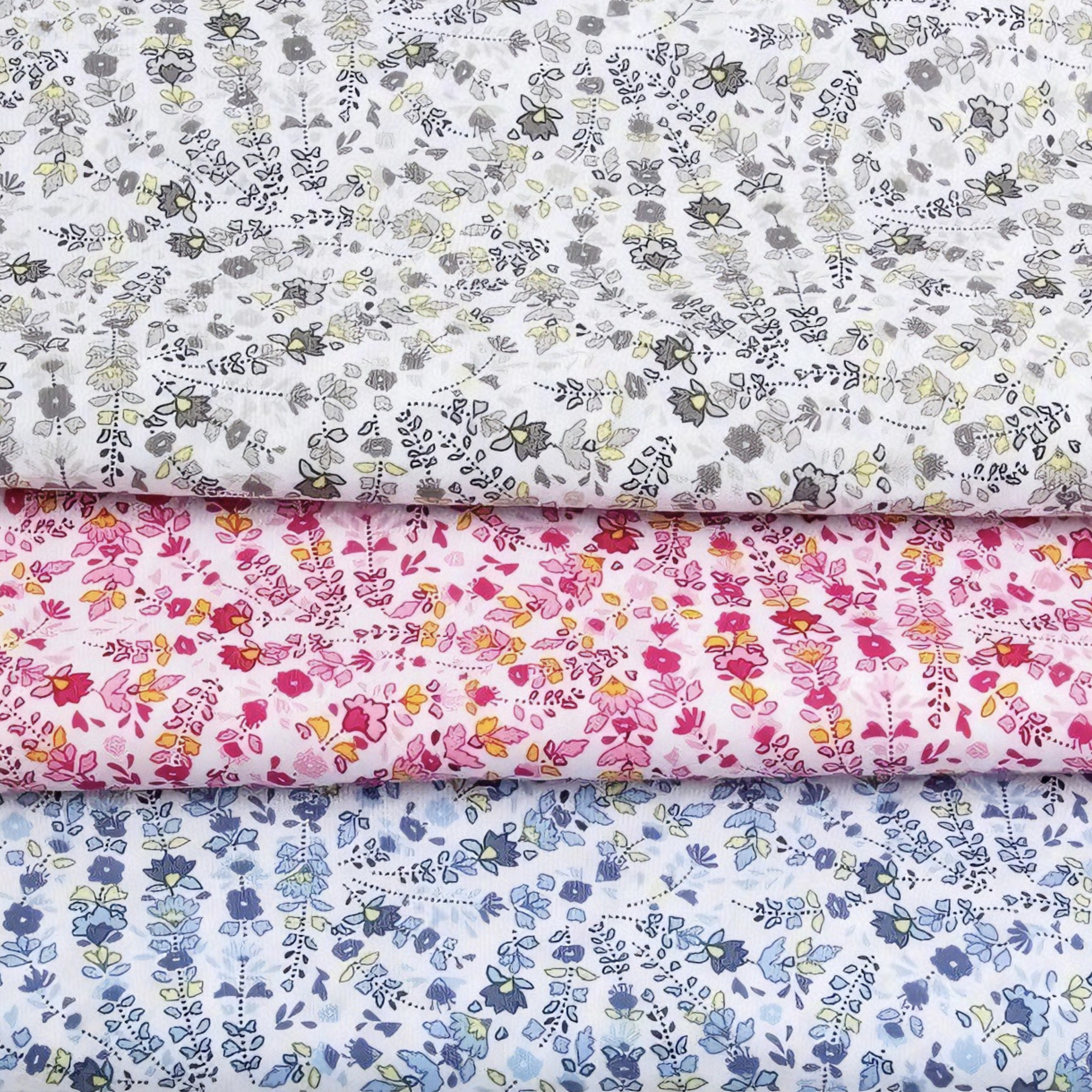 Vintage-Stoff mit Blumenmuster – Vintage Sewing Textile Bewertung und Preis