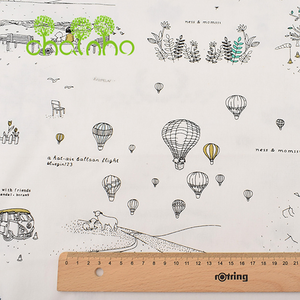 Chainho, bedruckter Baumwoll-L – Sewing Geotextile Fabric Bewertung und Preis
